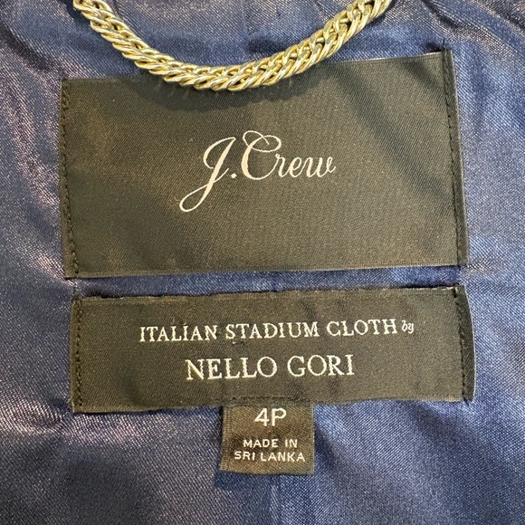 J.Crew Stadium cloth dark green women’s coat - Picture 4 of 8